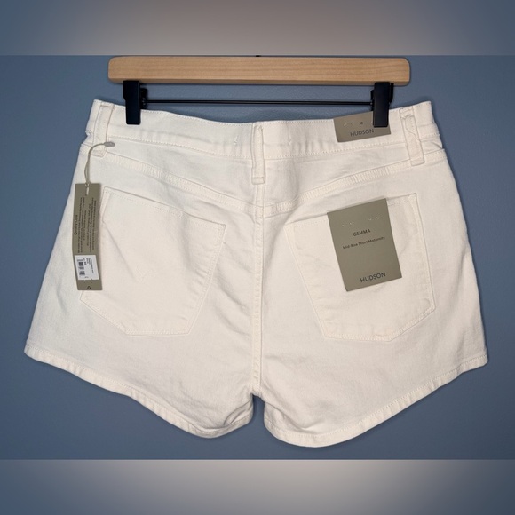 NWT Hudson Jeans Gemma Mid-Rise Maternity Shorts | Size 30 - Picture 5 of 5